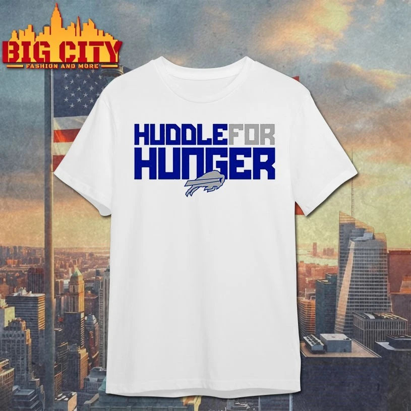 Sean Mcdermott Wearing Huddle For Hunger Bills shirt