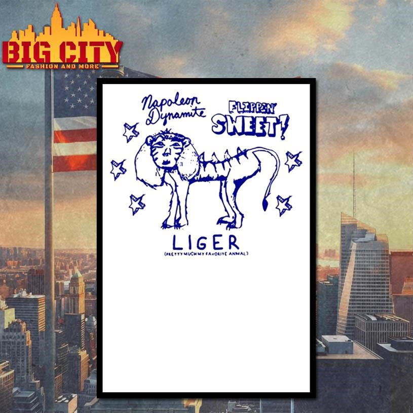 Searchlight Pictures Napoleon Dynamite Liger Shirt