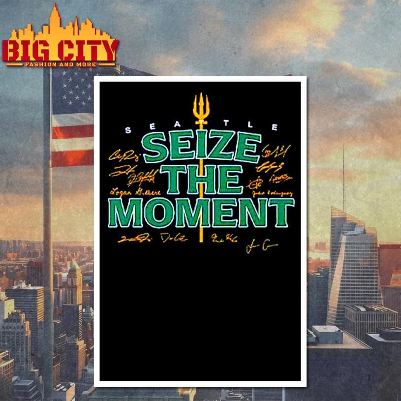 Seattle Baseball Seize The Moment Shirt
