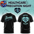 Seattle Kraken Healthcare Appreciation Night Edition Two Sided Shirt
