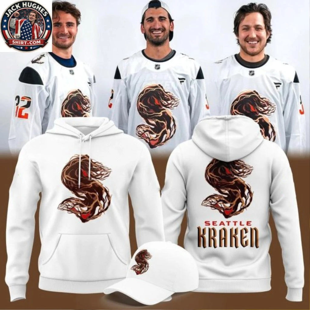 Seattle Kraken Women in Hockey Night 2026 Logo Two Sided T-Shirt