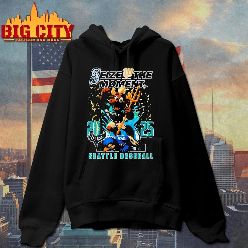 Seattle Mariners 2025 Baseball Seize The Moment Shirt