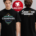 Seattle Mariners Are ALCS MLB Champions Seize The Moment 2025 New Two Sided Shirt