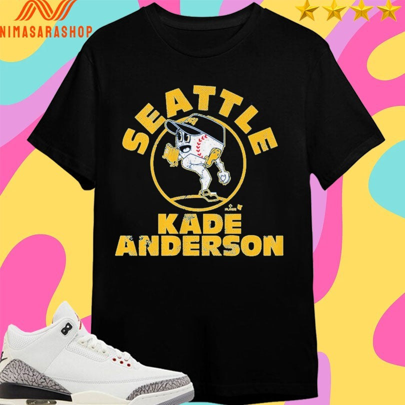 Seattle Mariners Kade Anderson Baseball Buddies Shirts