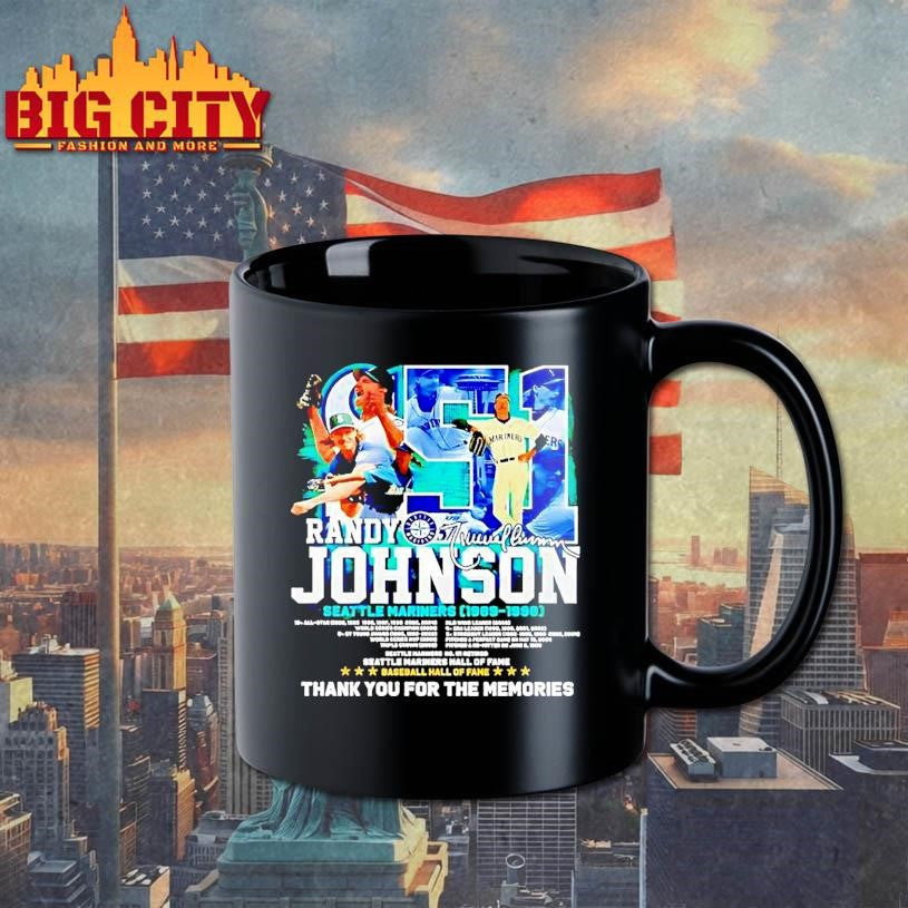 Seattle Mariners Randy Johnson 1989 1998 Thank You 2025 Shirt