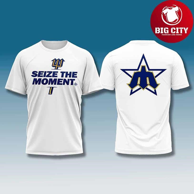 Seattle Mariners Seize The Moment 2025 Shirt
