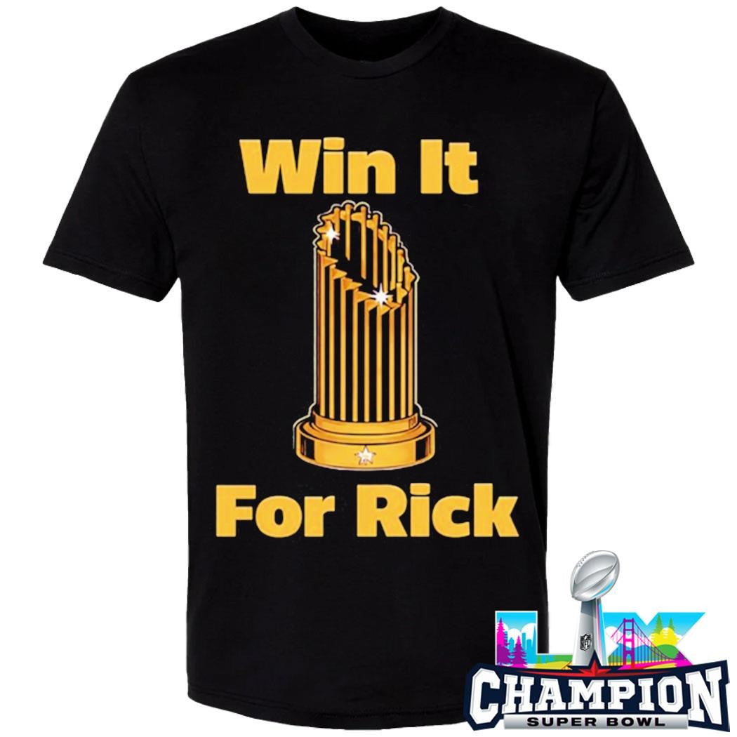 Seattle Mariners Win It For Rick Trophy Shirt