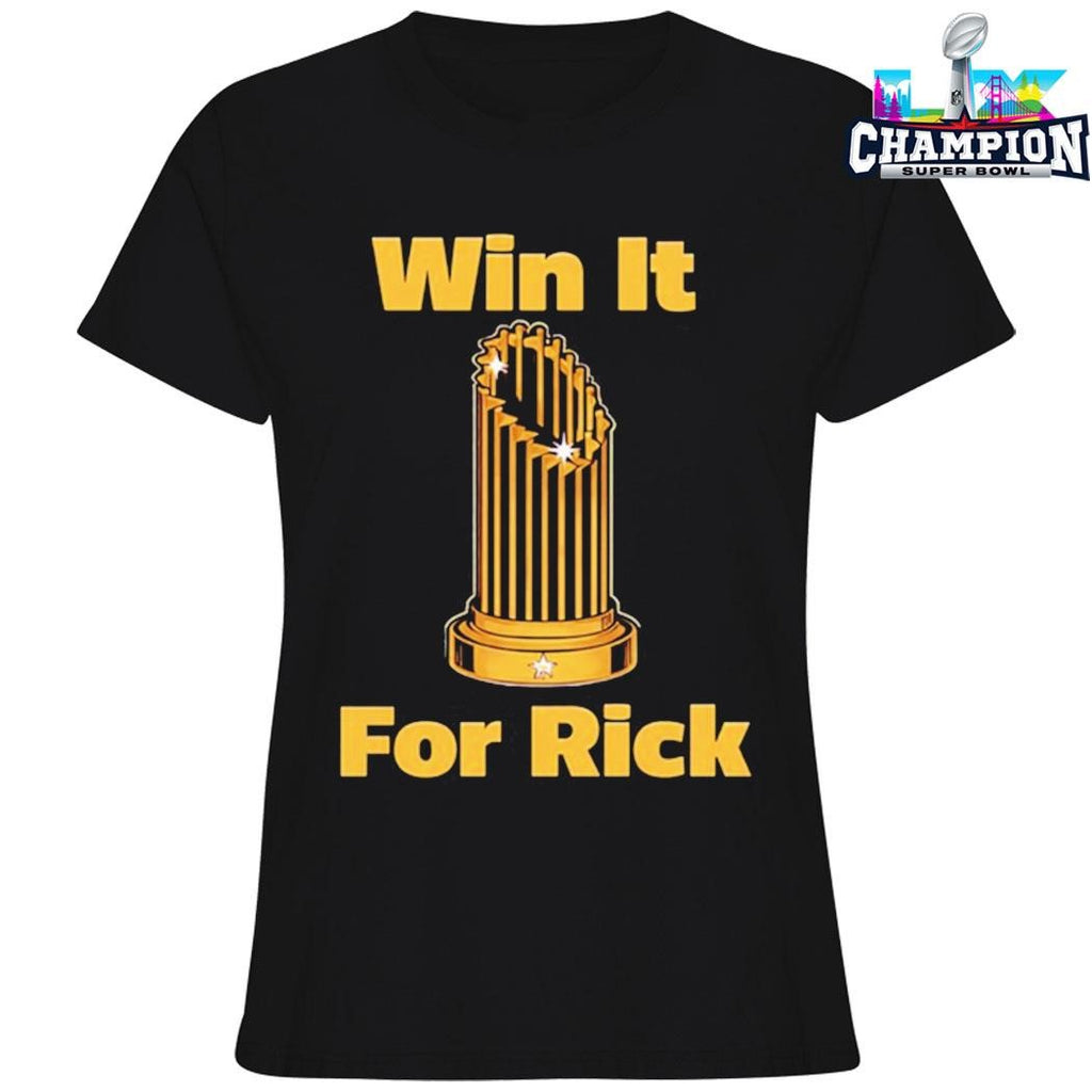Seattle Mariners Win It For Rick Trophy Shirt