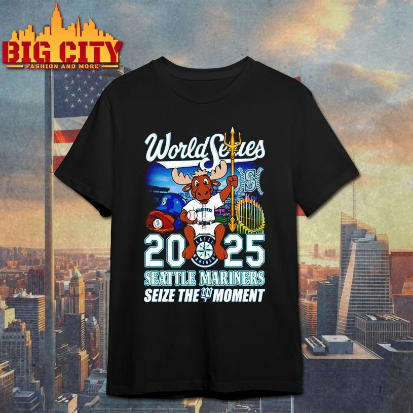 Seattle Mariners World Series 2025 Seize The Moment Shirt