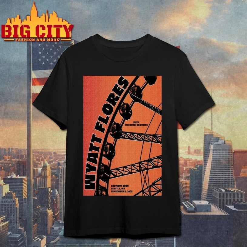 Seattle, WA 2025 Wyatt Flores Poster Shirt