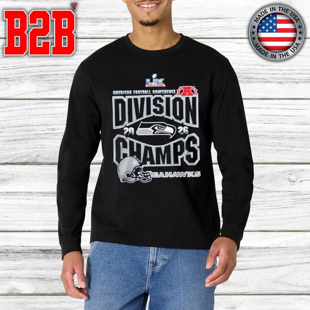 Seawhawks AFC Division Champions Locker Room Shirt