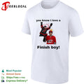 Sebastian Aho Carolina Hurricanes NHL you know I love a Finish boy shirt
