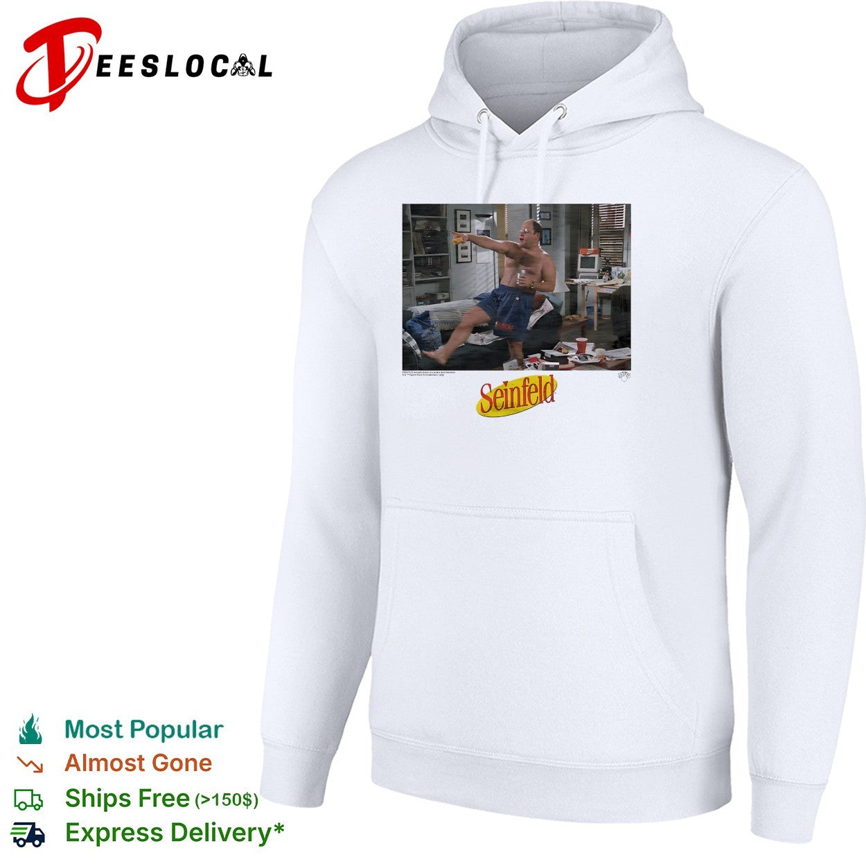 Seinfeld x New York Knicks Costanza shirt