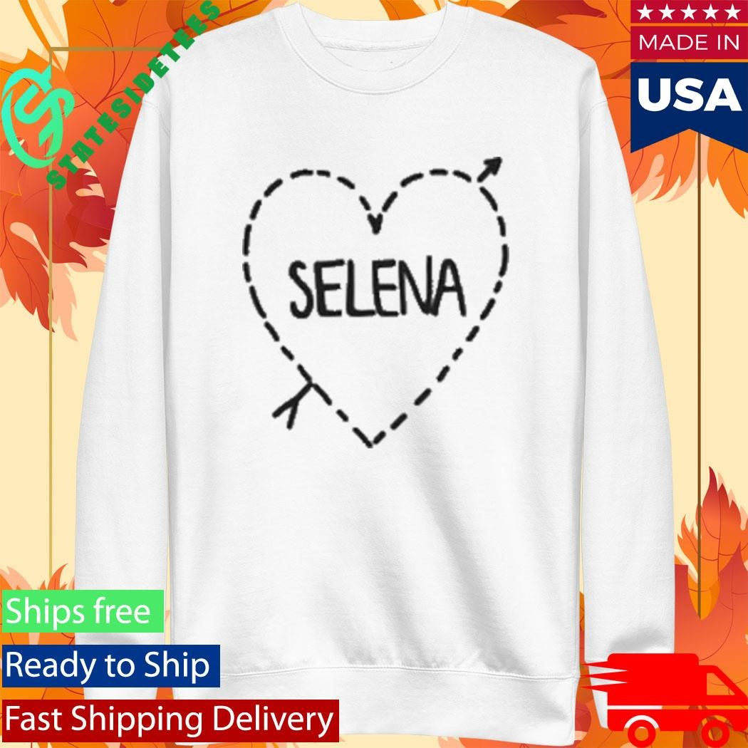 Selena Gomez Pierced Heart Selena Shirt