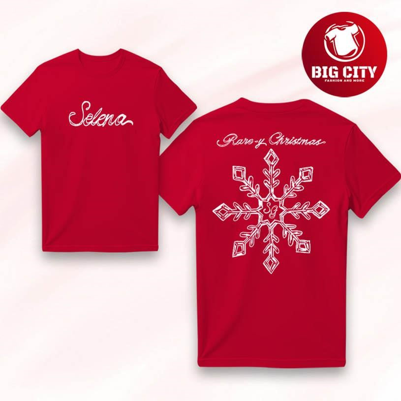 Selena Gomez Rare-Y Christmas 2025 Two Sided Shirt