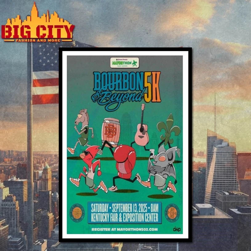 Sep 13, 2025 Bourbon &amp; Beyond Louisville Poster shirt