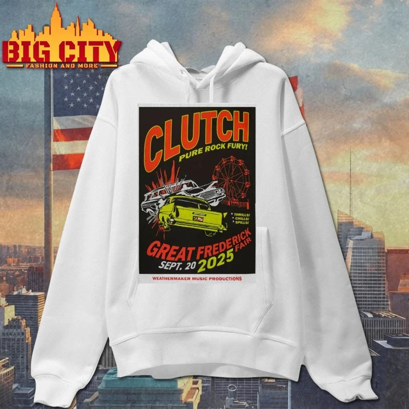 Sept 20.2025 Clutch Pure Rock Fury Poster shirts