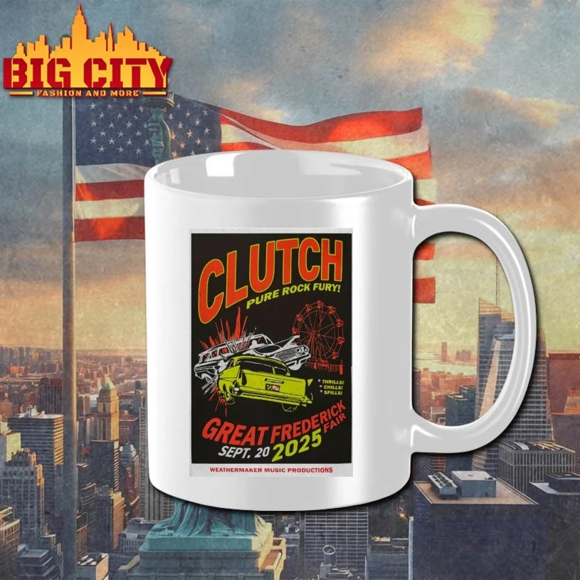 Sept 20.2025 Clutch Pure Rock Fury Poster shirts