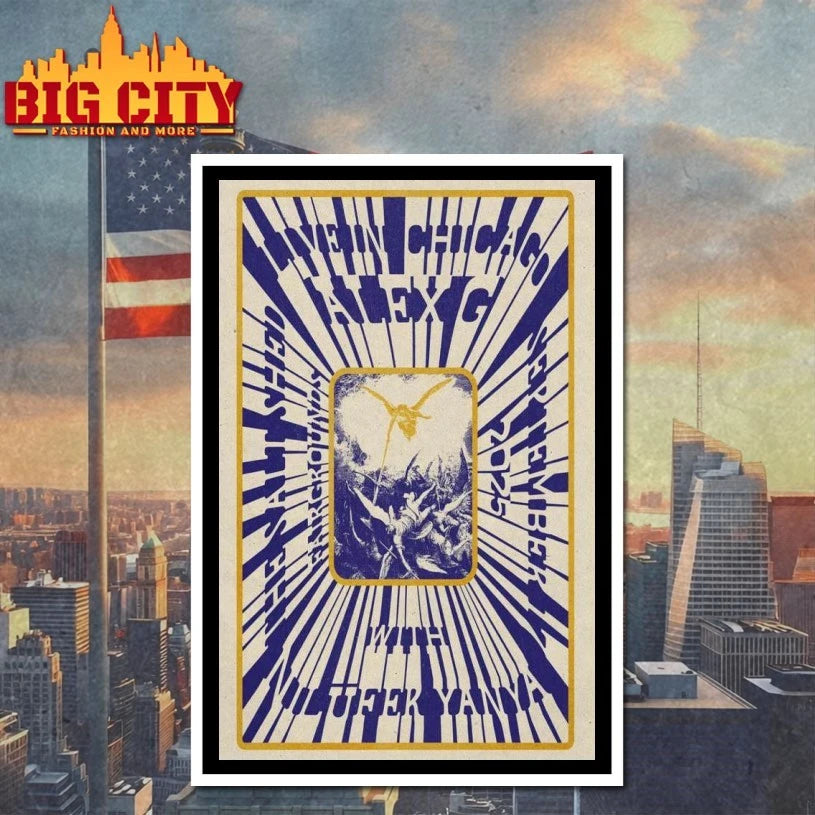 Sept 2025 Poster Alex G Tour shirt