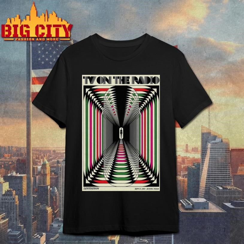 Sept 27 2025 TV On The Radio Austin, TX Poster shirt