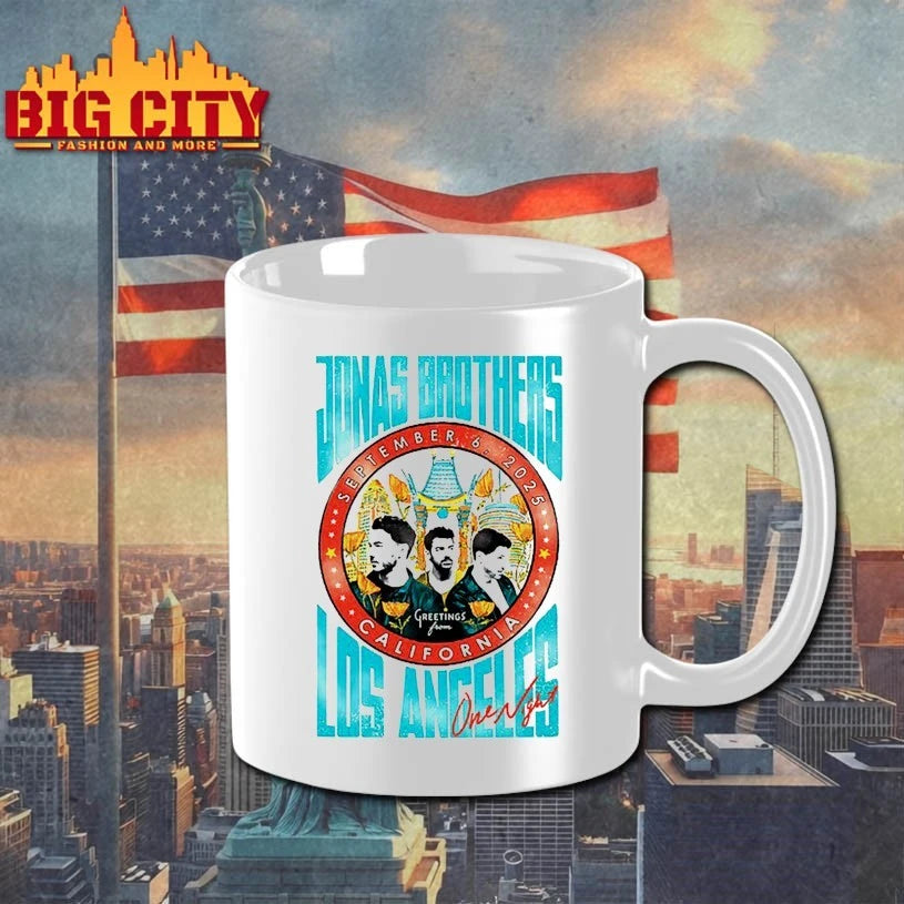 September 06 2025 Jonas Brothers Greetings From Your Hometown In Los Angeles CA Shirt