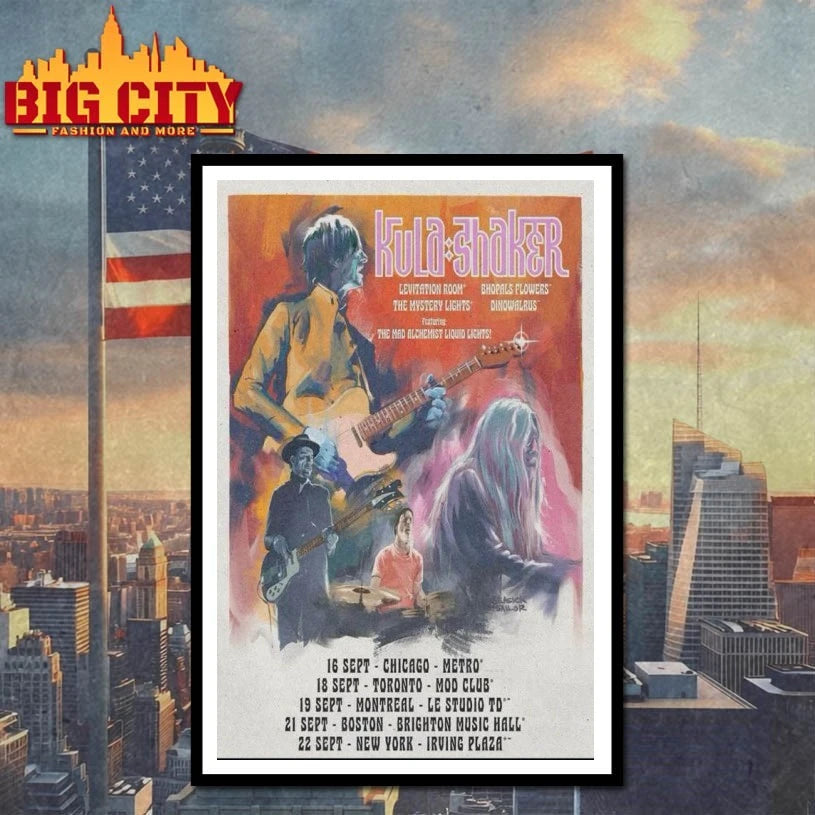 September 2025 Kula Shaker Poster shirt
