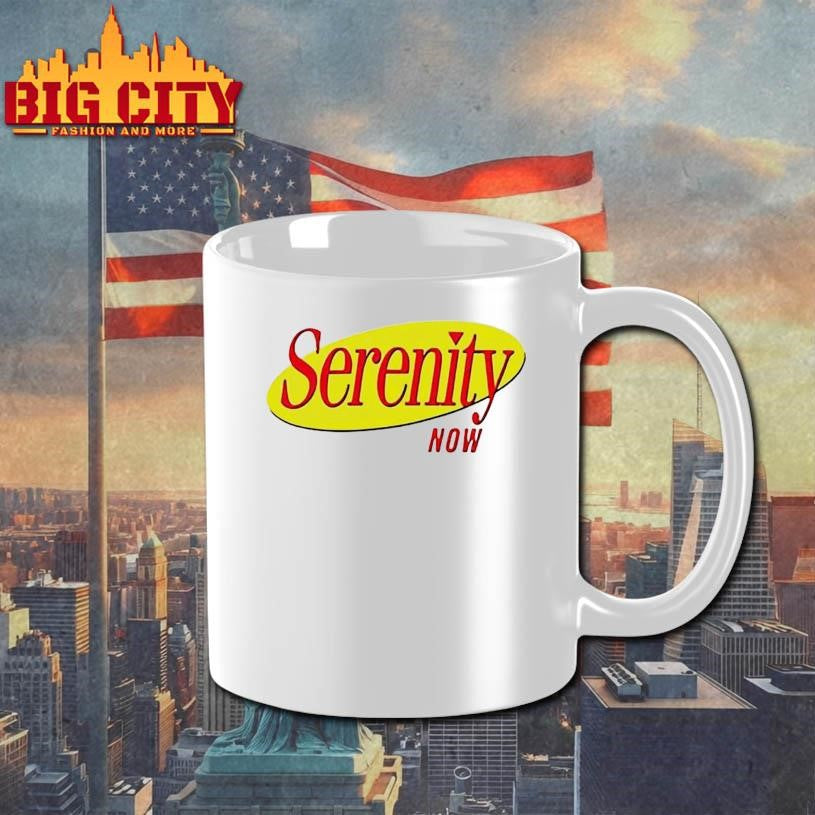 Serenity Now Seinfeld Logo Shirt