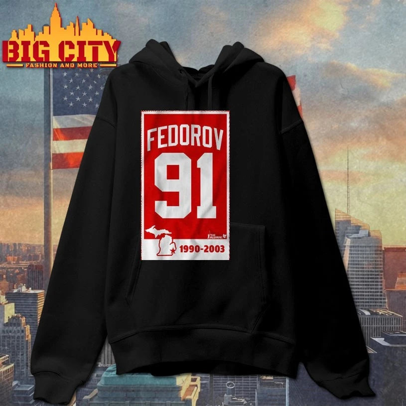 Sergei Fedorov 91 1990-2003 shirt