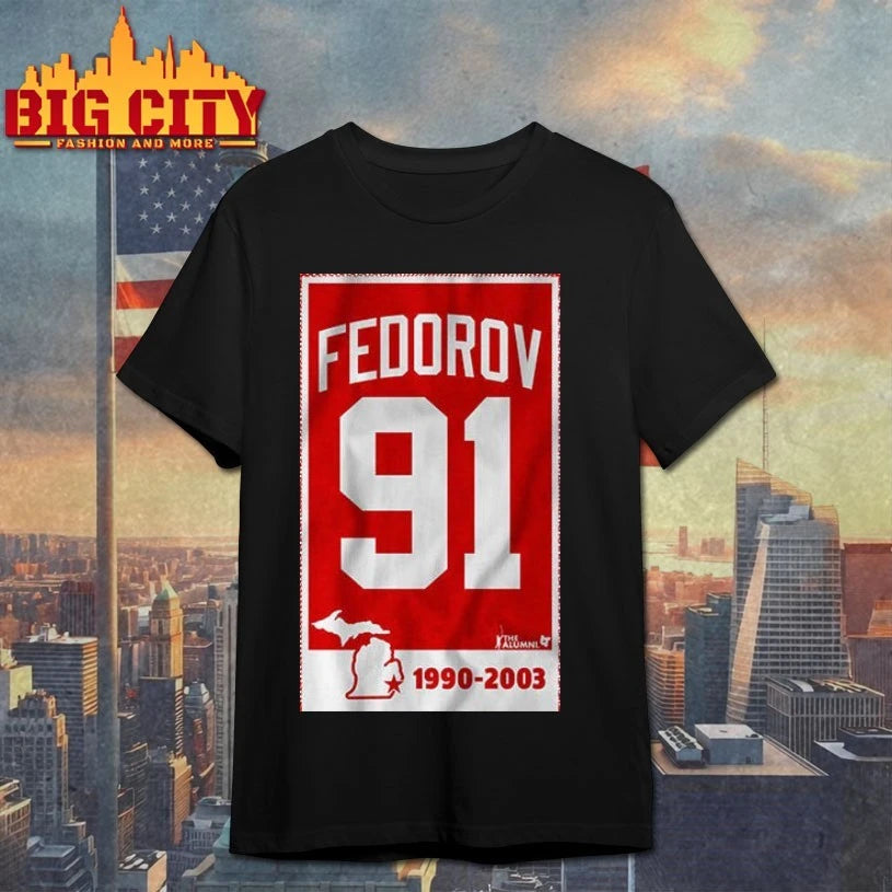 Sergei Fedorov 91 1990-2003 shirt
