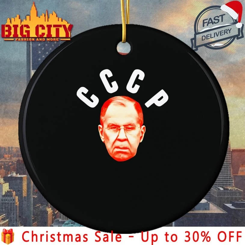 Sergei Lavrov USSR CCCP face shirt