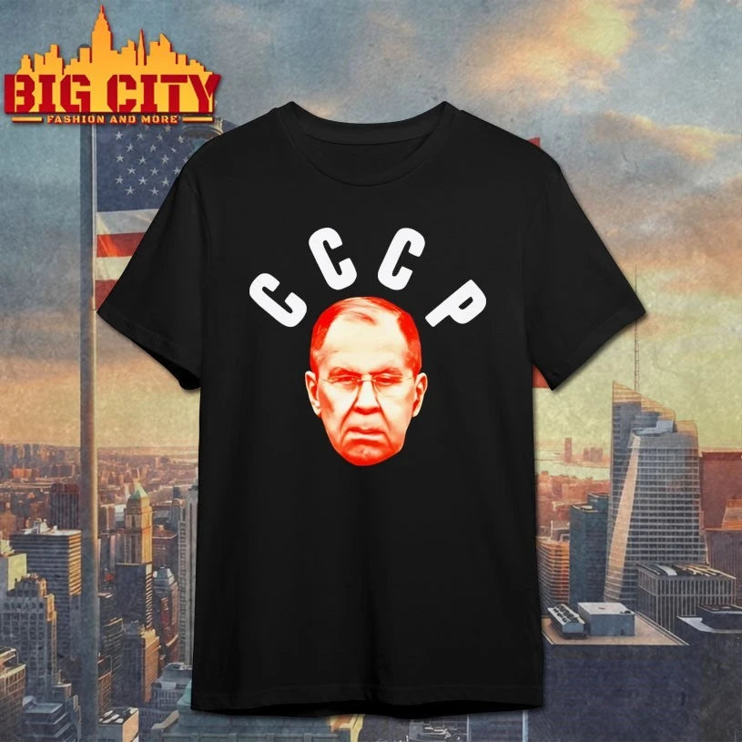 Sergei Lavrov USSR CCCP face shirt