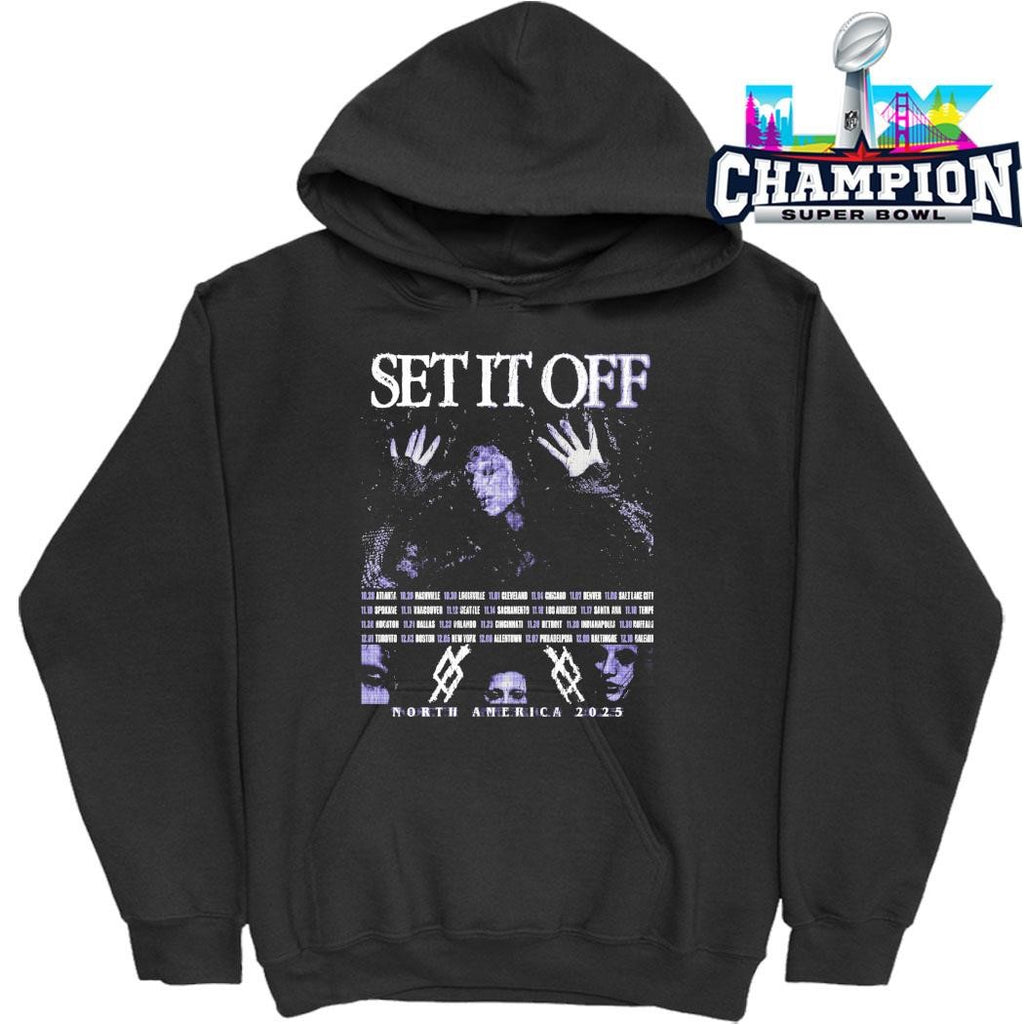 Set It Off North America 2025 Shirt