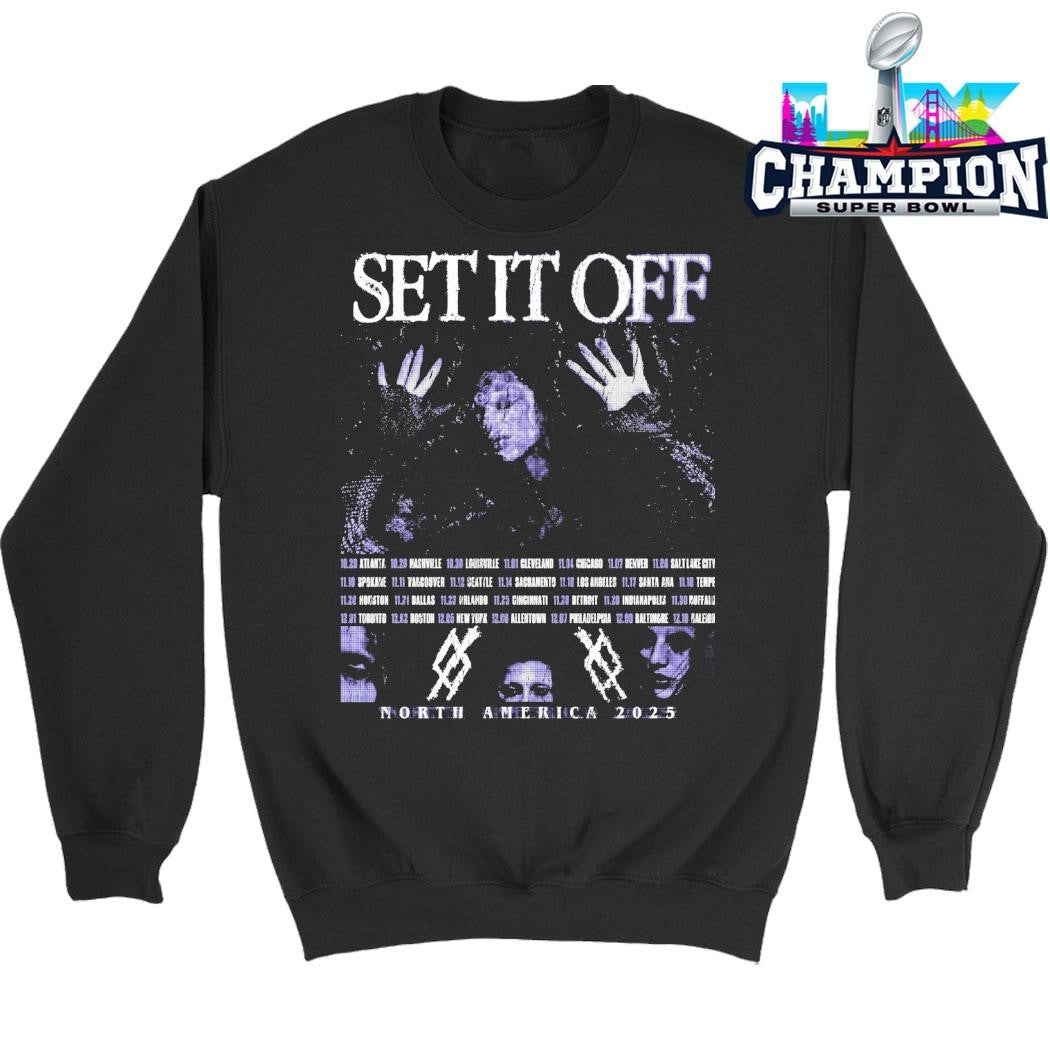 Set It Off North America 2025 Shirt