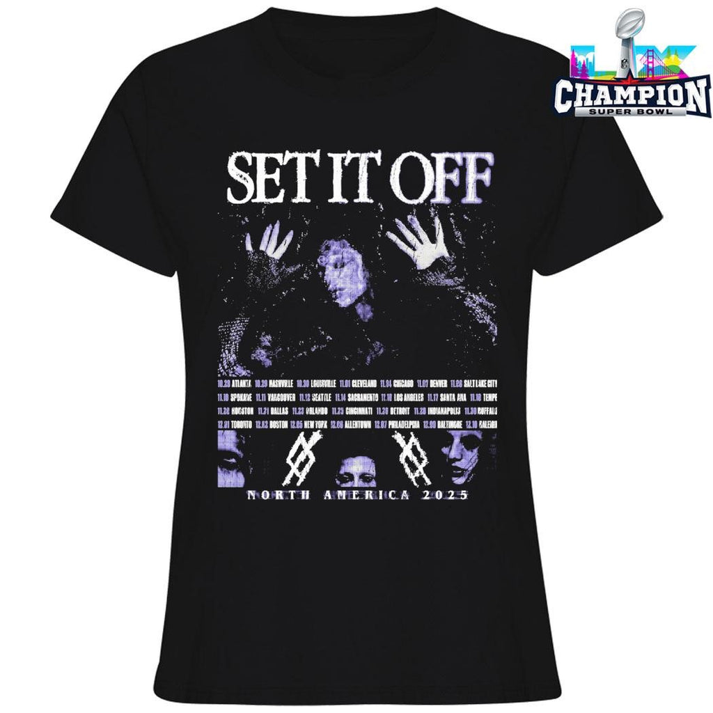 Set It Off North America 2025 Shirt