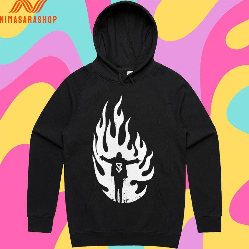 Seth Rollins Flames Fire Shirts