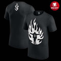 Seth Rollins Flames Two Sided Shirt