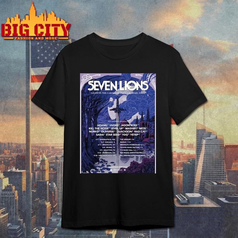 Seven Lions Music Tour 2026 Shirt