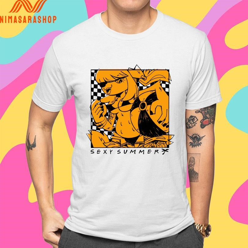 Sexy Summer Racerback Dog Shirts