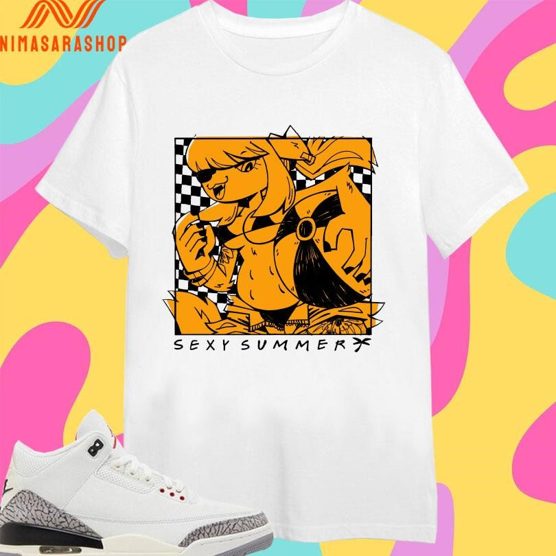 Sexy Summer Racerback Dog Shirts