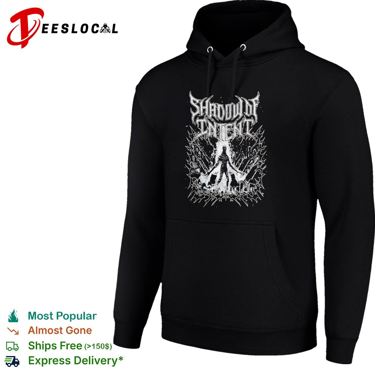 Shadow of Intent Halo The Arbiter Thel Vadam Flood Infection Metal Core Band shirt