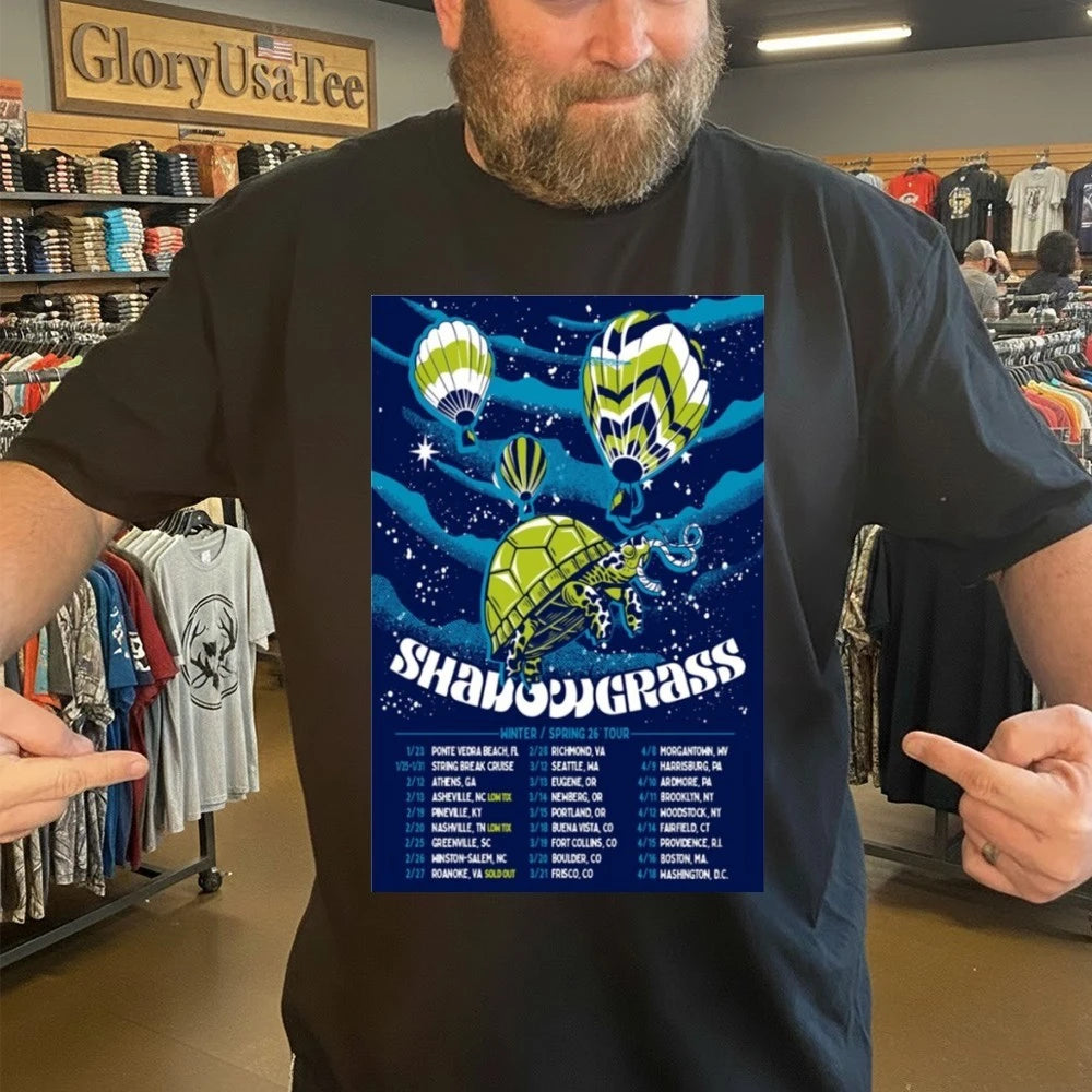 Shadowgrass Tour Winter Spring 2026 Poster Shirt