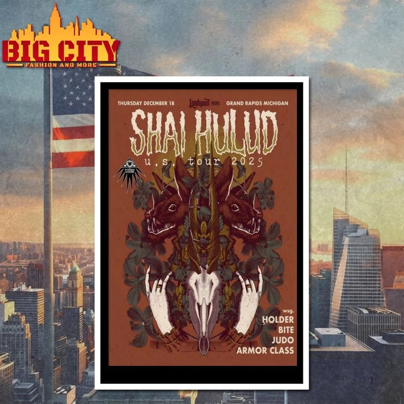 Shai Hulud Dec 18 2025 The Pyramid Scheme In Grand Rapids MI Poster shirt