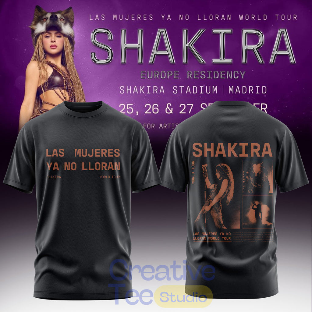 Shakira Las Mujeres Ya No Lloran Special T-Shirt