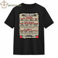 Shaky Knees Music Festival 2026 Full Lineup Poster At Piedmont Park Atlanta GA On September 13-20 2026 Poster shirt