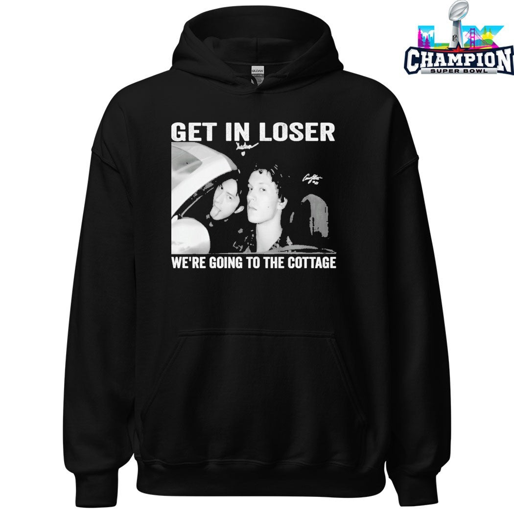 Shane Hollander And Ilya Rozanov Get In Loser We’re Going To The Cottage Heated Rivalry T-shirts