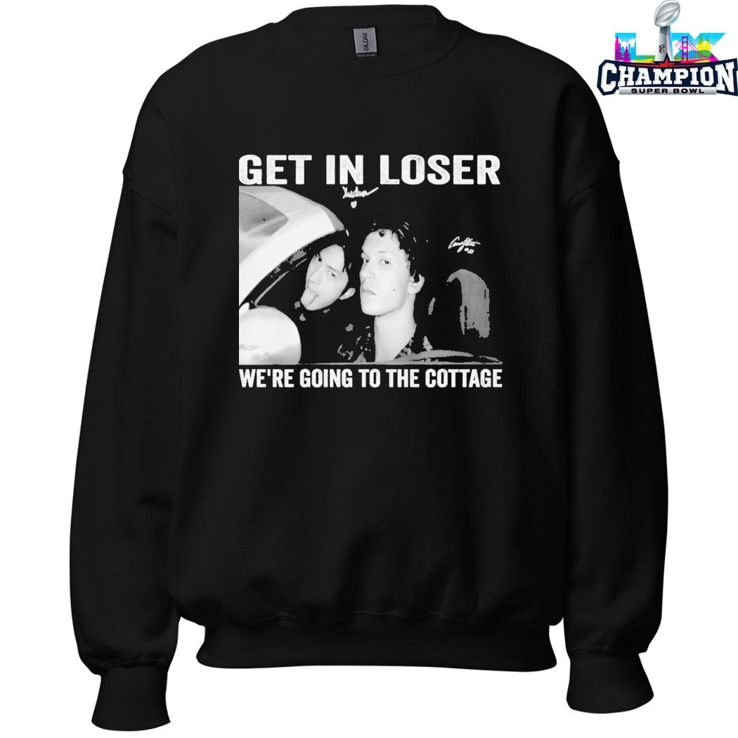 Shane Hollander And Ilya Rozanov Get In Loser We’re Going To The Cottage Heated Rivalry T-shirts