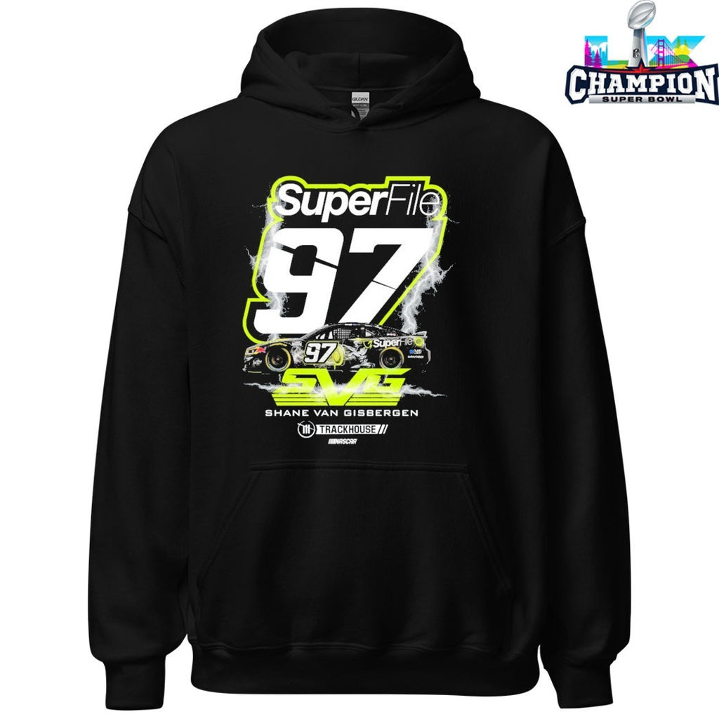 Shane Van Gisbergen #97 SuperFile Trackhouse Nascar T-Shirts