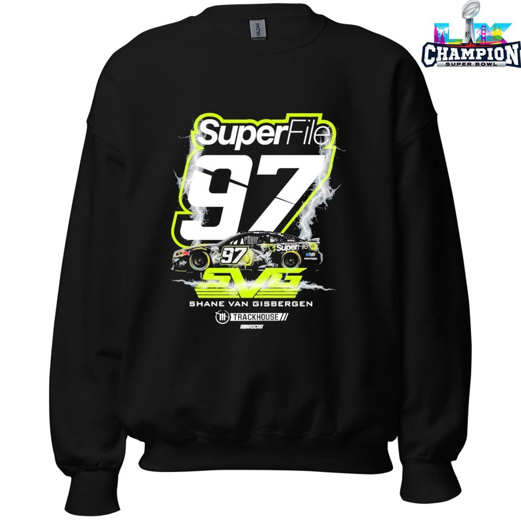 Shane Van Gisbergen #97 SuperFile Trackhouse Nascar T-Shirts