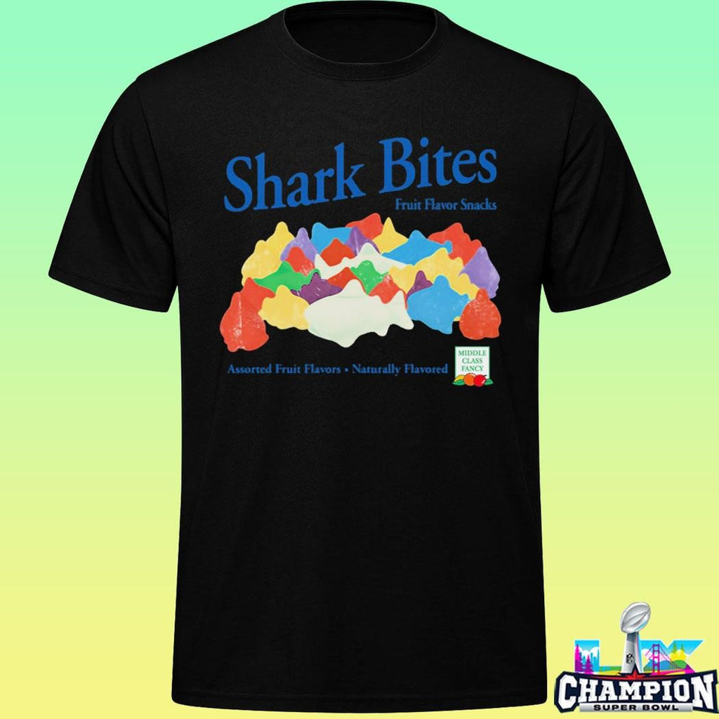 Shark Bites Fruit Flavor Snacks Shirt