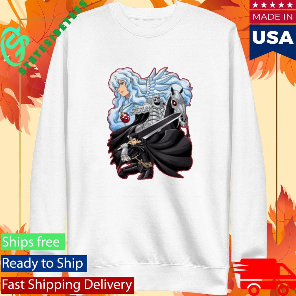 Shark Robot Black Swordsman Shirt